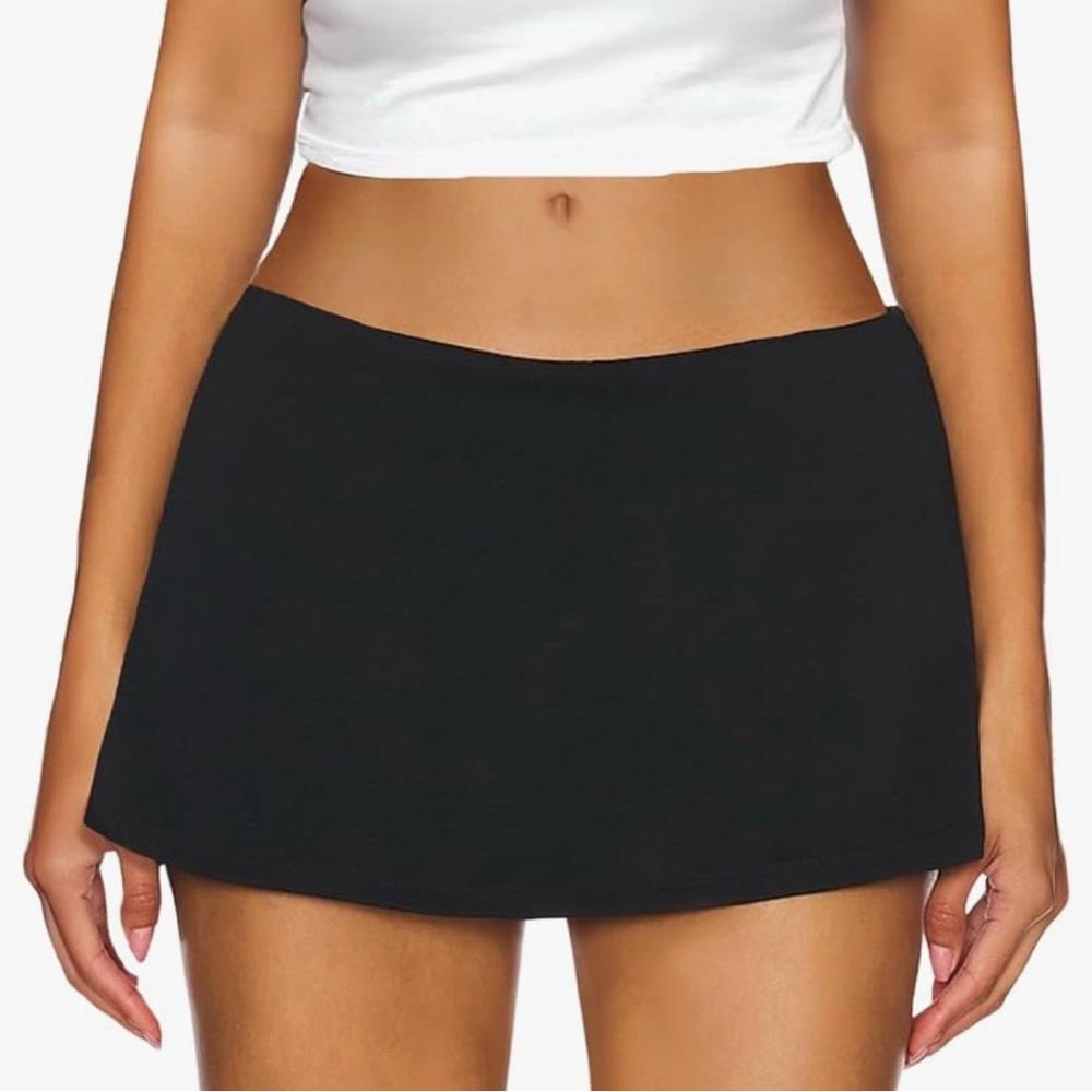 Women's White Shorts Low Waist Micro Size XS, S, M